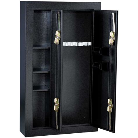 homak security 8-gun double door steel cabinet hs30136028|Homak Double Door Gun Security Cabinets .